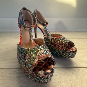 Women's Chace Embellished Platform Pumps